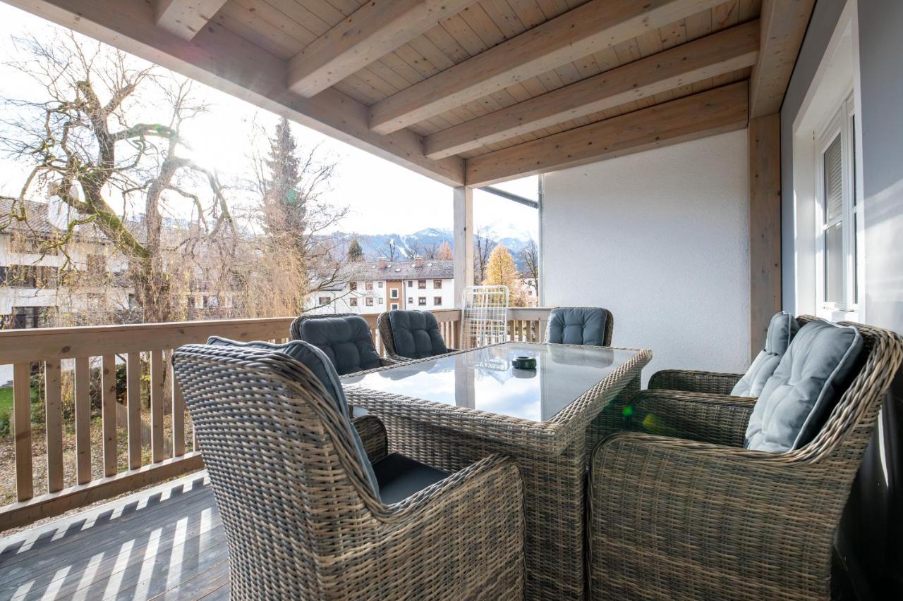 Haus Ludwig Steinwild Leilighet Garmisch-Partenkirchen Eksteriør bilde